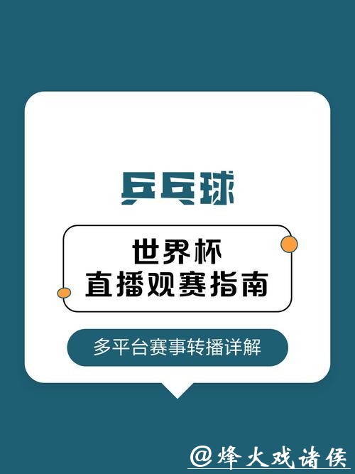 世界杯直播指南：如何选择最优观看方式